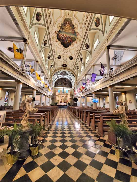 st louis cathedral interior